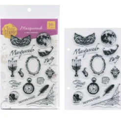 Kodomo No Kao Clear Stamp Sheet – Masquerade