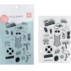 Kodomo No Kao Clear Stamp Sheet - Hello Summer