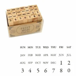 Kodomo No Kao Petit Moji Stamp Set - Small