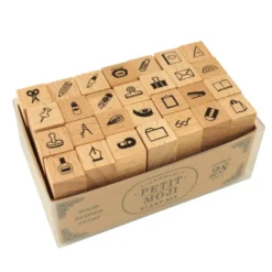 Kodomo No Kao Petit Moji Stamp Set - Large
