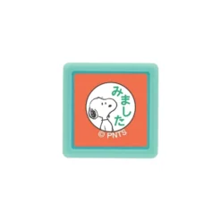 Kodomo No Kao Snoopy Mini Pom Stamp
