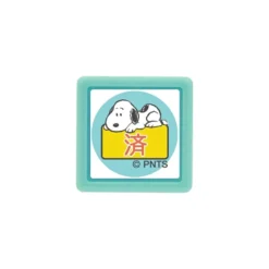 Kodomo No Kao Snoopy Mini Pom Stamp