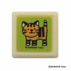 Kodomo No Kao x Ganaha Yoko Self-Inking Stamp – Cat