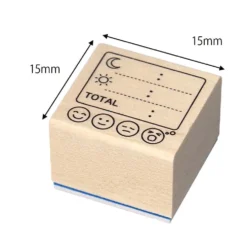 Kodomo No Kao Wooden Stamps - Journal Stamp Club Planner Stamps