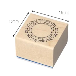 Kodomo No Kao Wooden Stamps - Journal Stamp Club Planner Stamps