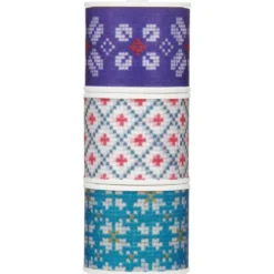 Kokuyo Bobbin 'Washi' Masking Tape Embroidery [3 rolls]