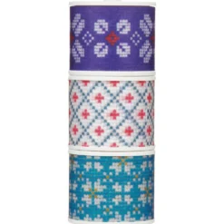 Kokuyo Bobbin 'Washi' Masking Tape Embroidery [3 rolls]