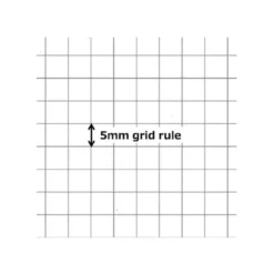Kokuyo D Shaped Soft Ring Notebook A5 [5mm Grid]