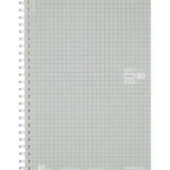 Kokuyo D Shaped Soft Ring Notebook A5 [5mm Grid]