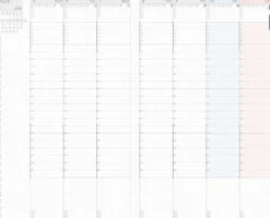Kokuyo Jibun Techo Lite 2026 – Mini B6 Slim Diary