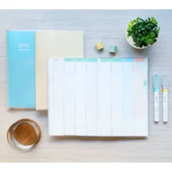 Kokuyo Jibun Techo Mini Diary 2026 - B6 Slim Planner