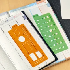 Kokuyo Jibun Techo Template Stencil - Icon Version
