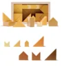 Kokuyo Kizuki no Ki Wooden Blocks - HOUSE