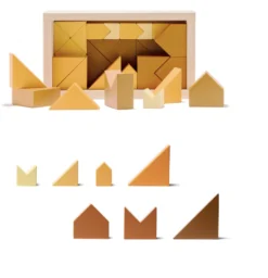 Kokuyo Kizuki no Ki Wooden Blocks - HOUSE