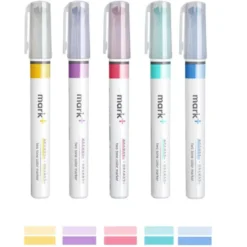 Kokuyo Mark+ Two Tone Colour Marker Highlighter
