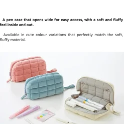 Kokuyo Mococo Fluffy Pen Case