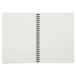 Kokuyo Soft Ring Notebook Black A5 — Grid and Ruled