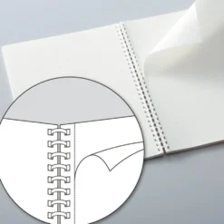 Kokuyo Soft Ring Notebook Clear A5 — Ruled and Dot Grid