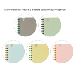Kokuyo Sooofa Soft Ring Notebook A5 - Grid 4mm