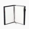 Kokuyo Systemic Cover Notebook Synthetic Leather 6 mm Rule A5 Black