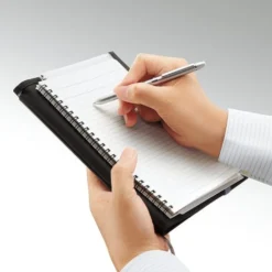 Kokuyo Systemic Cover Notebook 6 mm Rule Semi B5 Black