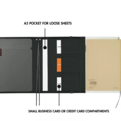 Kokuyo Systemic Cover Notebook [6mm Ruled A5]