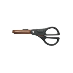 Kokuyo 2Way Hakoake Scissors - Titanium Blade, Black