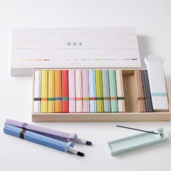 Kousaido Hyakurakukou Incense Assortment - 17 Types 6 Sticks