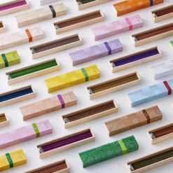Kousaido Hyakurakukou Japanese Incense - 40 Long Sticks
