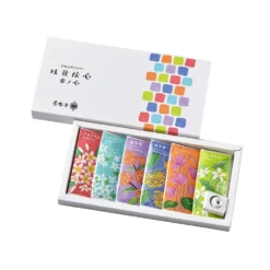 Kousaido Ika-Denshin Incense Assortment – Set of 6 Fragrances With Stand
