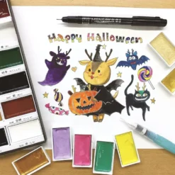 Kuretake Gansai Tambi Watercolour Set [18 Colour Set]