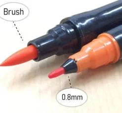 Kuretake ZIG Art & Graphic Twin Marker [12 colour set]