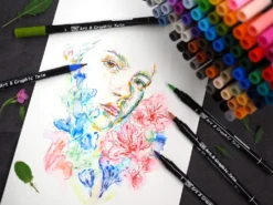 Kuretake ZIG Art & Graphic Twin Marker [12 colour set]