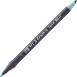 Kuretake ZIG Art & Graphic Twin-Tip RB & F (Brush Pen + Fine Point Marker) [80 colours]