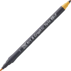 Kuretake ZIG Art & Graphic Twin-Tip RB & F (Brush Pen + Fine Point Marker) [80 colours]