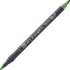 Kuretake ZIG Art & Graphic Twin-Tip RB & F (Brush Pen + Fine Point Marker) [80 colours]