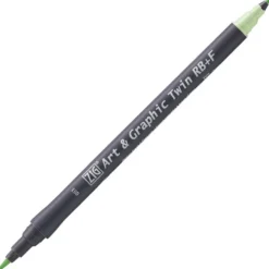 Kuretake ZIG Art & Graphic Twin-Tip RB & F (Brush Pen + Fine Point Marker) [80 colours]