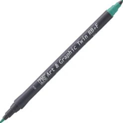 Kuretake ZIG Art & Graphic Twin-Tip RB & F (Brush Pen + Fine Point Marker) [80 colours]