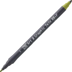 Kuretake ZIG Art & Graphic Twin-Tip RB & F (Brush Pen + Fine Point Marker) [80 colours]
