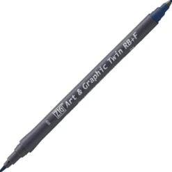 Kuretake ZIG Art & Graphic Twin-Tip RB & F (Brush Pen + Fine Point Marker) [80 colours]