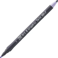 Kuretake ZIG Art & Graphic Twin-Tip RB & F (Brush Pen + Fine Point Marker) [80 colours]