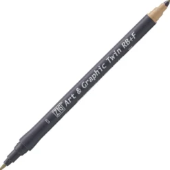 Kuretake ZIG Art & Graphic Twin-Tip RB & F (Brush Pen + Fine Point Marker) [80 colours]
