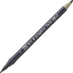 Kuretake ZIG Art & Graphic Twin-Tip RB & F (Brush Pen + Fine Point Marker) [80 colours]