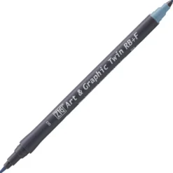 Kuretake ZIG Art & Graphic Twin-Tip RB & F (Brush Pen + Fine Point Marker) [80 colours]