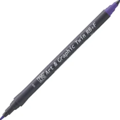 Kuretake ZIG Art & Graphic Twin-Tip RB & F (Brush Pen + Fine Point Marker) [80 colours]