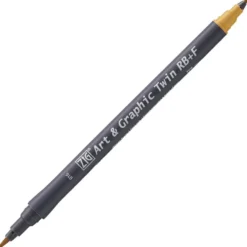 Kuretake ZIG Art & Graphic Twin-Tip RB & F (Brush Pen + Fine Point Marker) [80 colours]