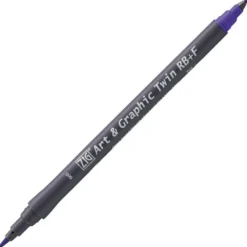 Kuretake ZIG Art & Graphic Twin-Tip RB & F (Brush Pen + Fine Point Marker) [80 colours]