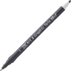 Kuretake ZIG Art & Graphic Twin-Tip RB & F (Brush Pen + Fine Point Marker) [80 colours]
