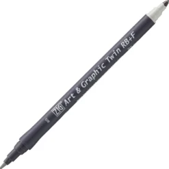Kuretake ZIG Art & Graphic Twin-Tip RB & F (Brush Pen + Fine Point Marker) [80 colours]