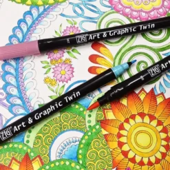 Kuretake ZIG Art & Graphic Twin Marker - 80 Colours Set